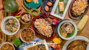 Filipino food dishes with a healthy twist