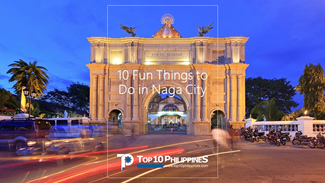 Naga City famous iconic landmark, Philippines