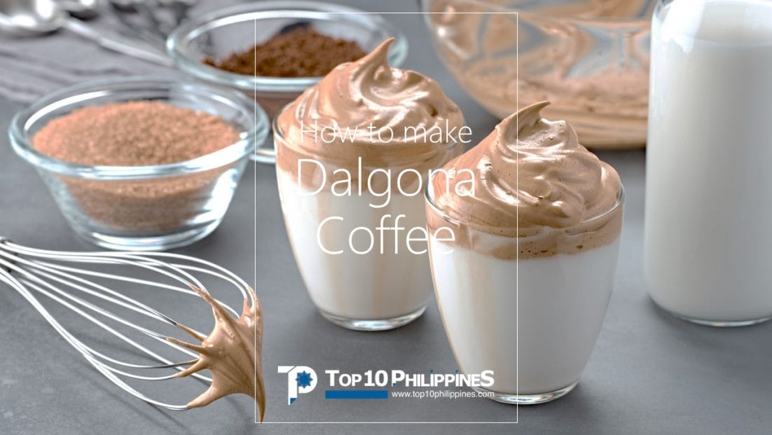 Make Dalgona Coffee 달고나 커피 at home - step by step guide for Filipinos