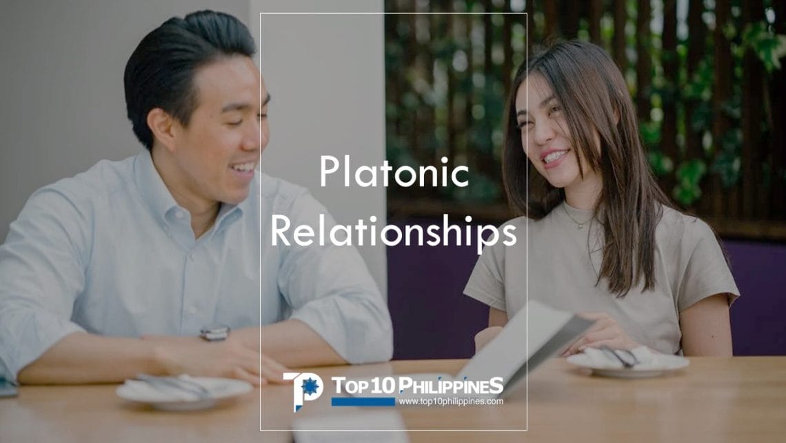 Filipino man and woman in a platonic relationship