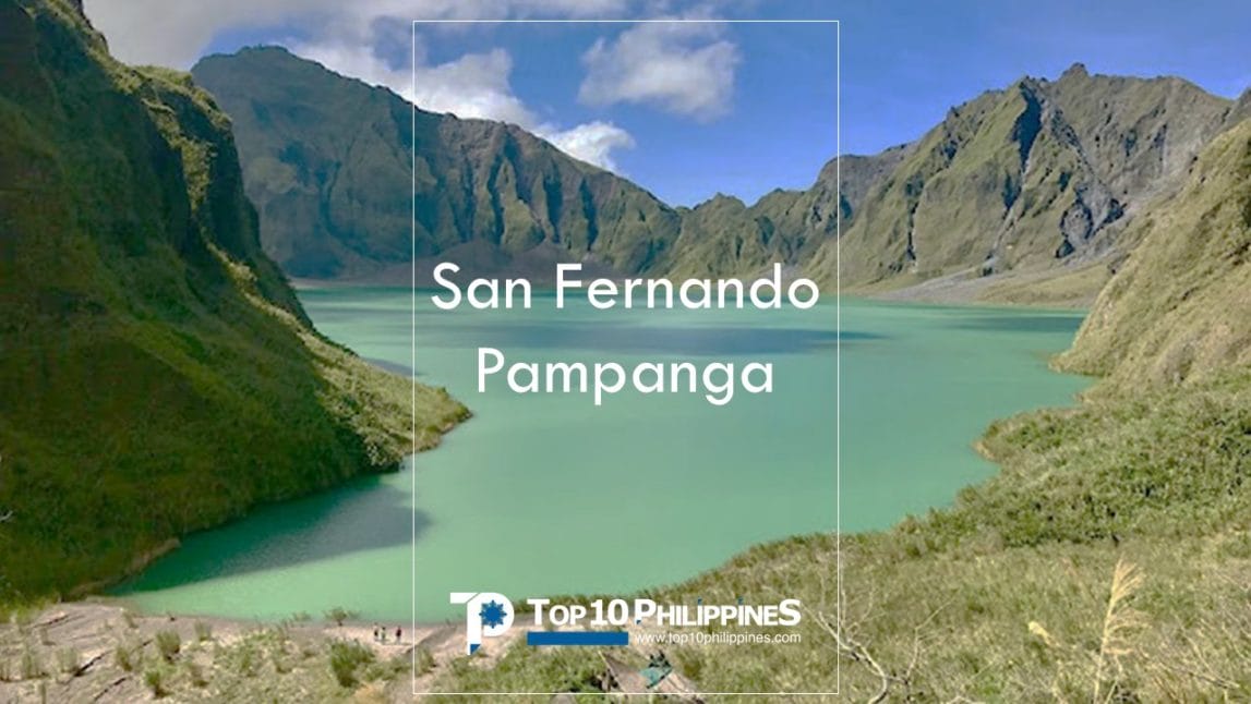 Mount Pinatubo tourist attraction in San Fernando Pampanga Philippines
