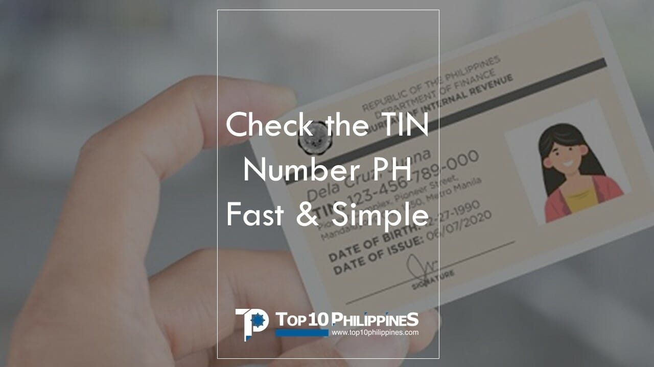 How can I verify my TIN number online Philippines?