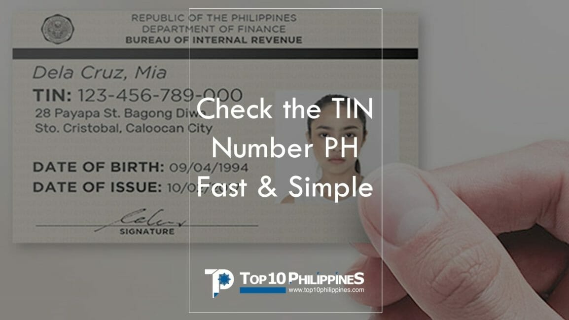 how to find out my tin number philippines