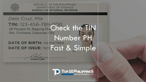 how to check my tin number in philippines