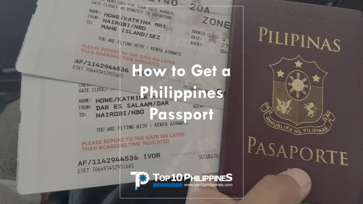 How long does it take to get a Philippines passport?
