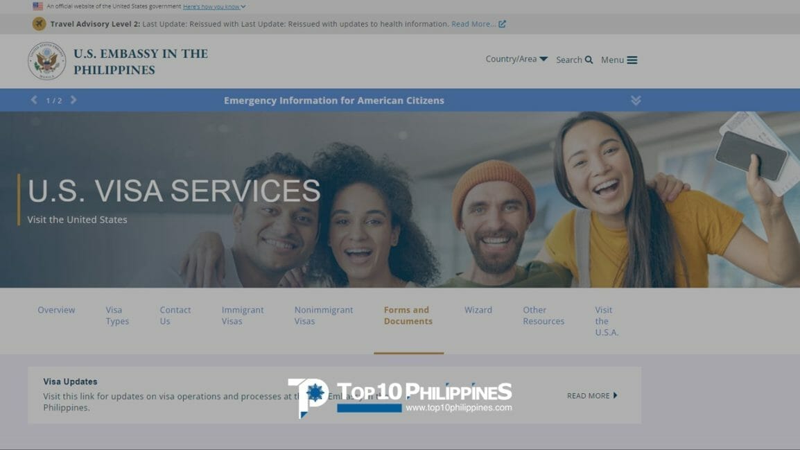 How To Apply For A US Visa In The Philippines Step By Step Guide   How To Apply For A US Visa In The Philippines Step By Step Guide Top 10 Philippines 2 1154x649 