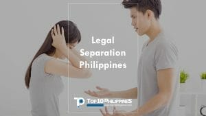 How much is the payment for legal separation in the Philippines?