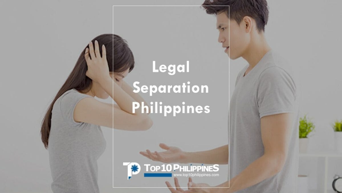 How much is the payment for legal separation in the Philippines?