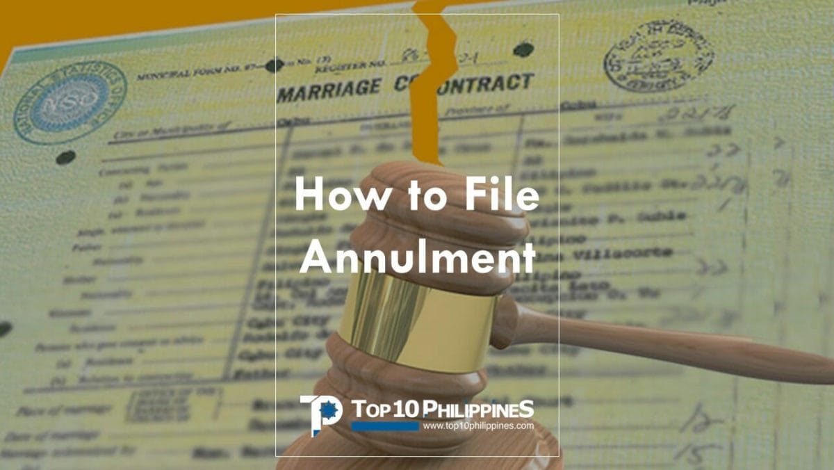 Do both parties have to agree to an annulment in the Philippines? HOW TO FILE AN ANNULMENT IN THE PHILIPPINES? 
