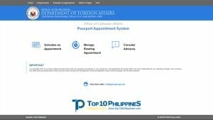 DFA e-passport website - How to Renew Philippines Passport Online