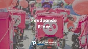 How much is the salary of FoodPanda rider in Philippines?