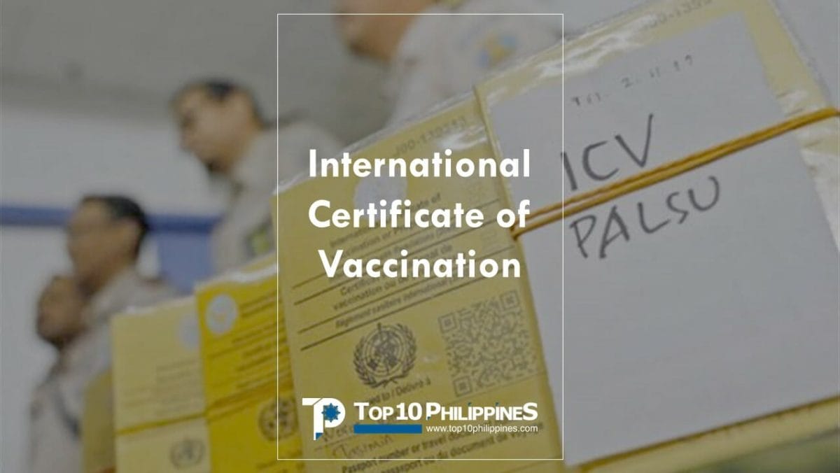 ICVP, Yellow Card, or Prophylaxis in the Philippines