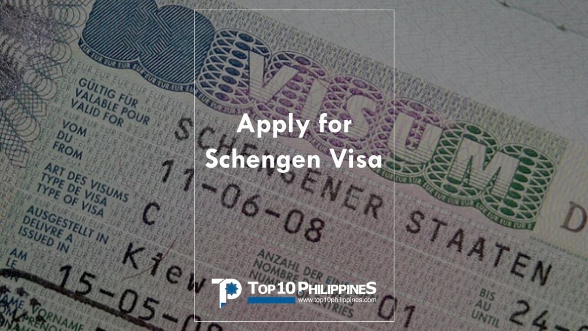 Schengen Visa Requirements for Philippine Passport Holders