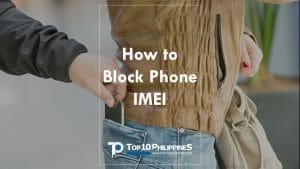 How can I lock my stolen phone using IMEI Philippines?