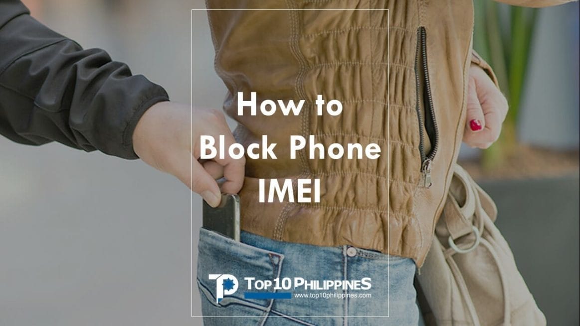 How can I lock my stolen phone using IMEI Philippines?