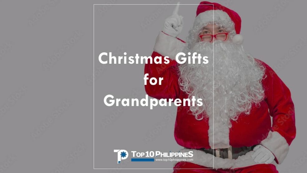 Filipino gift ideas for your lolo and lola. Santa Claus thinking