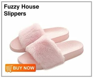  Fuzzy House Slippers