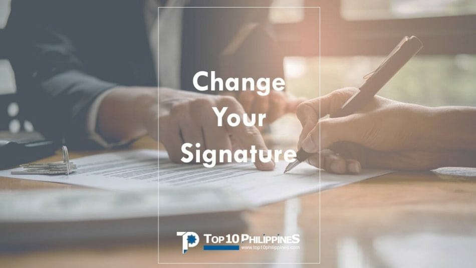Can You Change Your Signature?