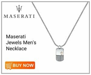 Maserati Jewels Men_s Necklace