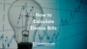 How can you calculate the electricity a house consumes?