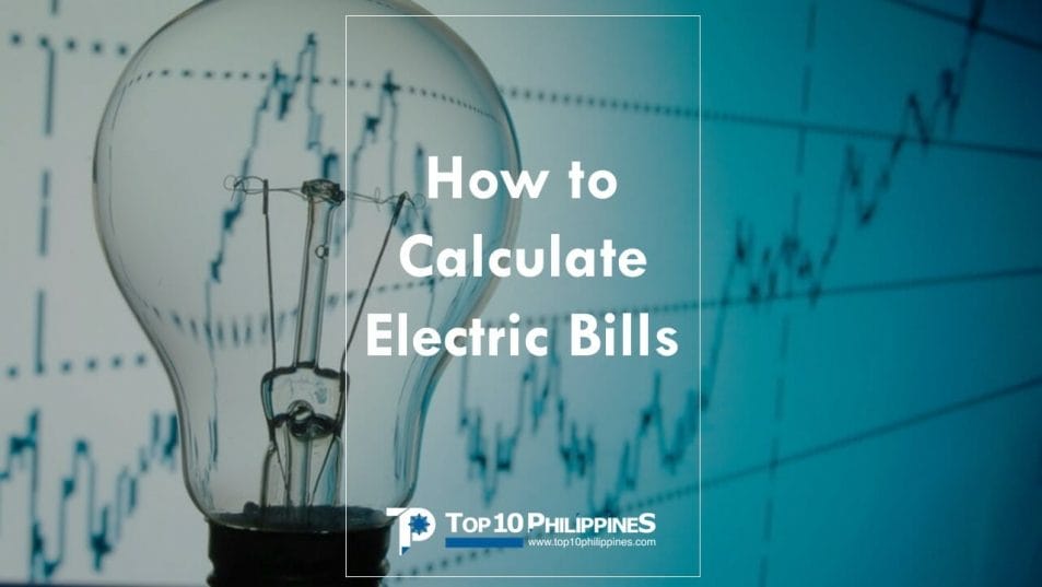 How can you calculate the electricity a house consumes?