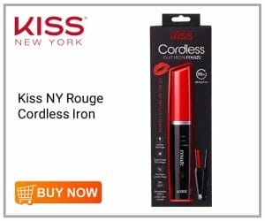 Kiss NY Rouge Cordless Iron
